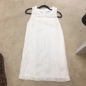 Boden White eyelet dress